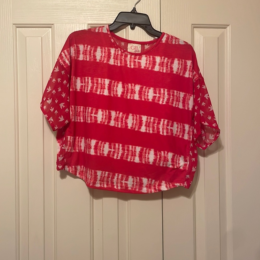 Red cute Blouse